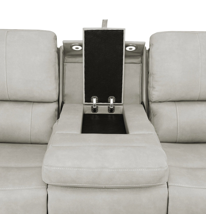 Brickston Triple Power Reclining Sofa Set - Ricky's Furniture Outlet (Paso Robles, CA)