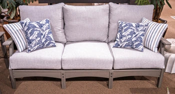 Cove Beach Outdoor Sofa with Cushion - Ricky's Furniture Outlet (Paso Robles, CA)