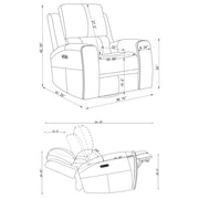 Brickston Triple Power Reclining Sofa Set - Ricky's Furniture Outlet (Paso Robles, CA)
