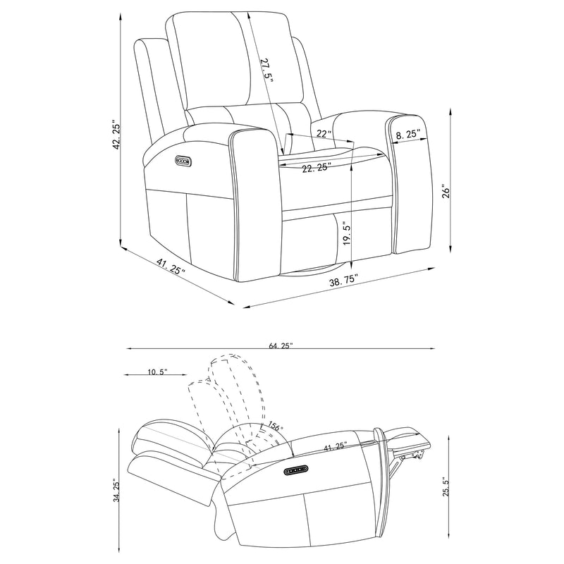 Brickston Triple Power Reclining Sofa Set - Ricky's Furniture Outlet (Paso Robles, CA)