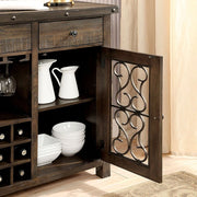 PAULINA Rustic Walnut Dining Table - Ricky's Furniture Outlet (Paso Robles, CA)