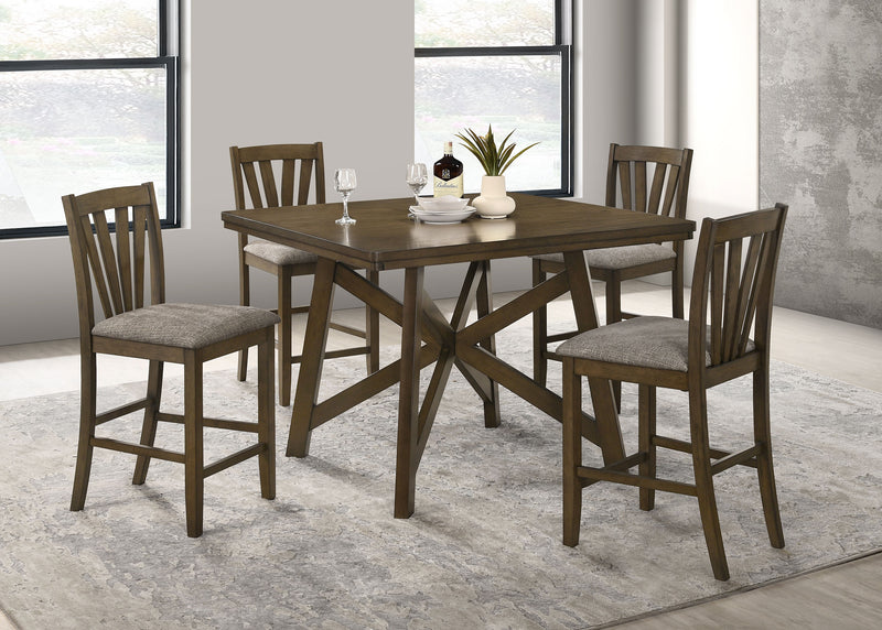 Canfield 5 Pc Counter Height Dining Set