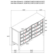 Bexhill Dresser - Ricky's Furniture Outlet (Paso Robles, CA)