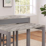 WHITEHALL Counter Ht. Table - Ricky's Furniture Outlet (Paso Robles, CA)