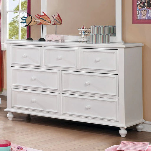 OLIVIA White Dresser - Ricky's Furniture Outlet (Paso Robles, CA)