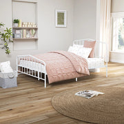 Nicoli Full Metal Bed - Ricky's Furniture Outlet (Paso Robles, CA)