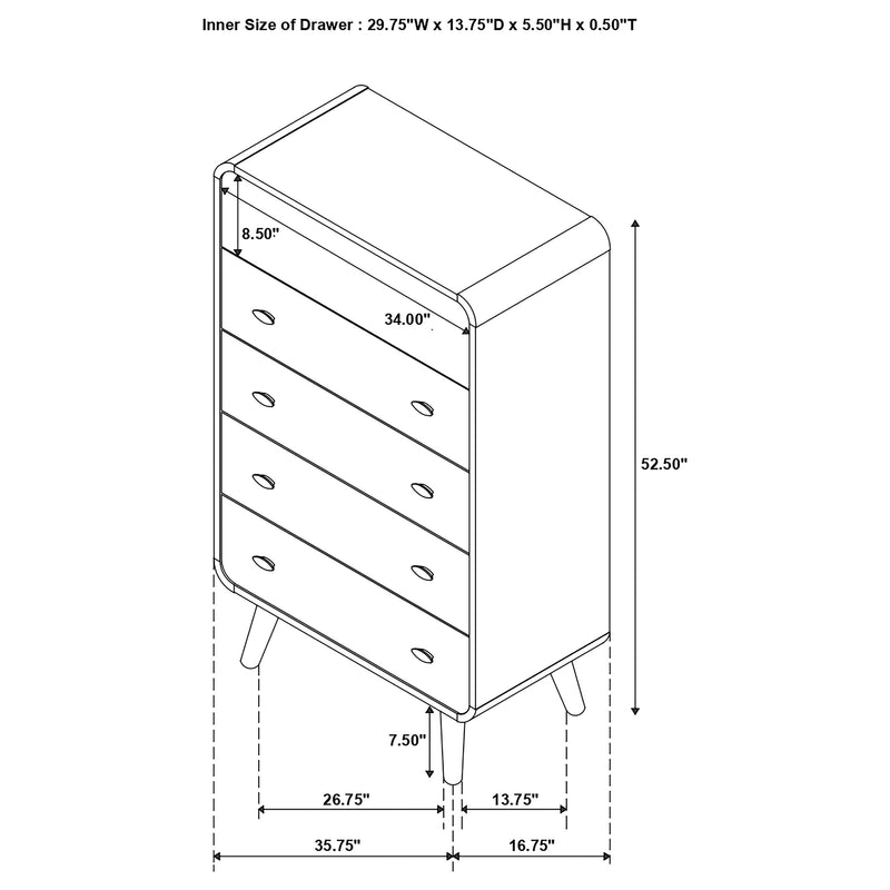 Robyn Chest of Drawers