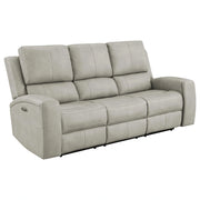 Brickston Triple Power Reclining Sofa Set - Ricky's Furniture Outlet (Paso Robles, CA)