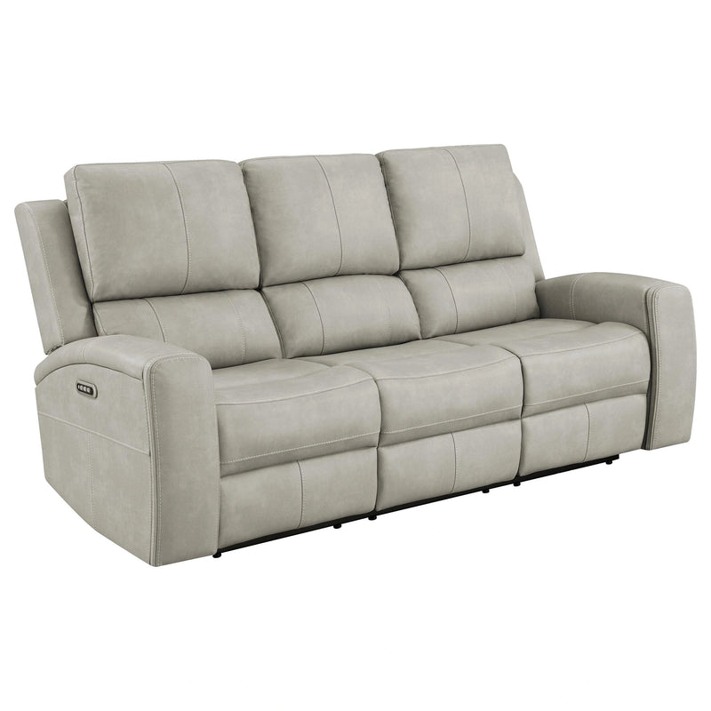 Brickston Triple Power Reclining Sofa Set - Ricky's Furniture Outlet (Paso Robles, CA)
