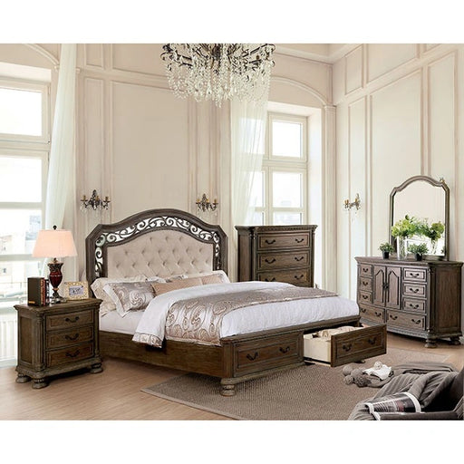 Persephone Rustic Natural Tone Night Stand - Ricky's Furniture Outlet (Paso Robles, CA)