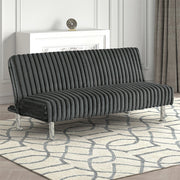 Hinwil Futon Sofa Bed Pink, Beige Grey, & Black - Ricky's Furniture Outlet (Paso Robles, CA)