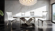 Palazzo Silver Chair (2/CTN) - Ricky's Furniture Outlet (Paso Robles, CA)
