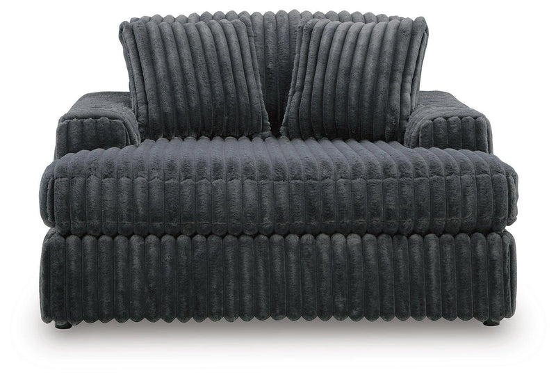 Midnight-Madness Oversized Chaise - Ricky's Furniture Outlet (Paso Robles, CA)