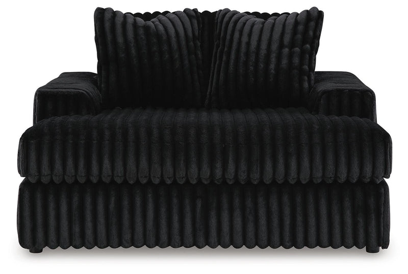 Midnight-Madness Oversized Chaise - Ricky's Furniture Outlet (Paso Robles, CA)