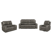 Brickston Triple Power Reclining Sofa Set - Ricky's Furniture Outlet (Paso Robles, CA)