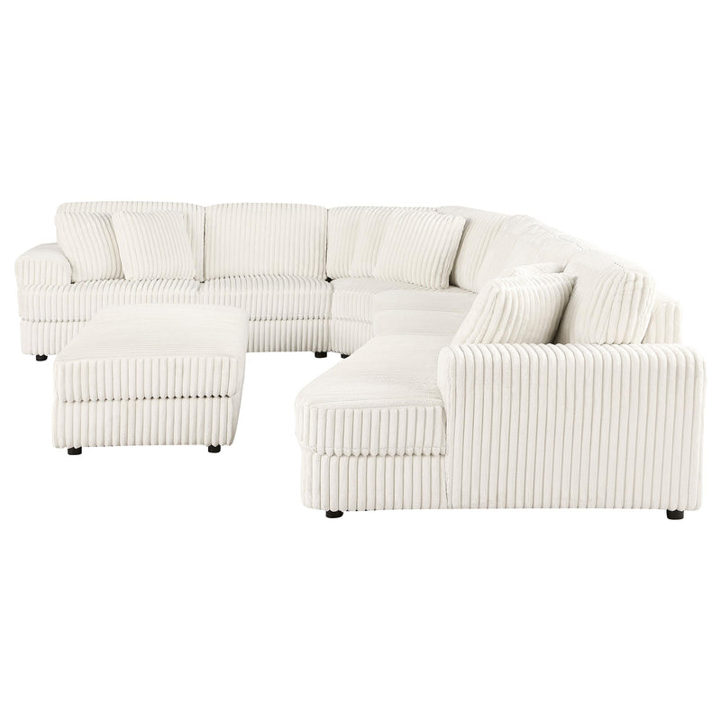 Emberson Upholstered Modular Sectional Sofa Ivory