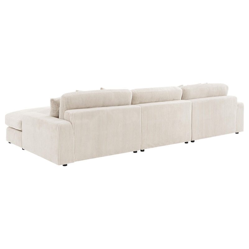 Blaine Upholstered Reversible Chaise Sectional Sofa