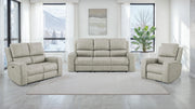 Brickston Triple Power Reclining Sofa Set - Ricky's Furniture Outlet (Paso Robles, CA)