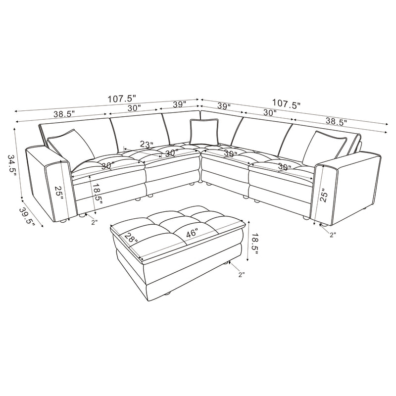 Atlantic Modular Sectionals