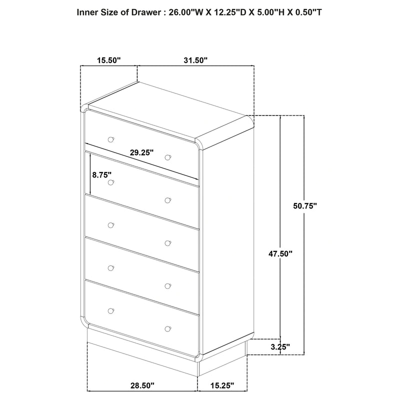 Cavelle Chest of Drawers