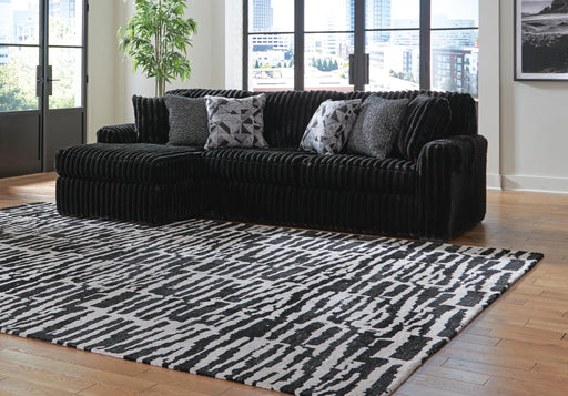 Midnight-Madness Sectional Sofa with Chaise - Ricky's Furniture Outlet (Paso Robles, CA)