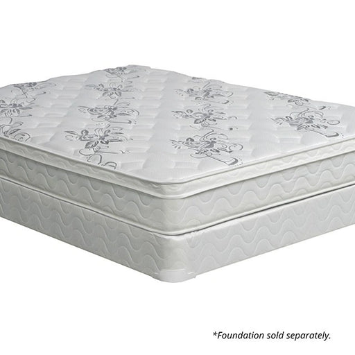 JALEN White 9" Euro Top Mattress, Cal.King - Ricky's Furniture Outlet (Paso Robles, CA)