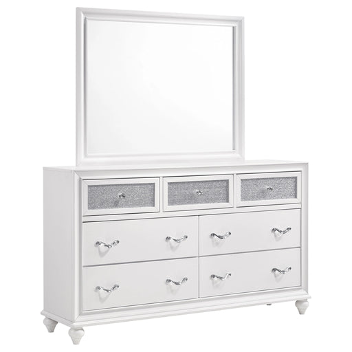Barzini Dresser with Mirror - Ricky's Furniture Outlet (Paso Robles, CA)