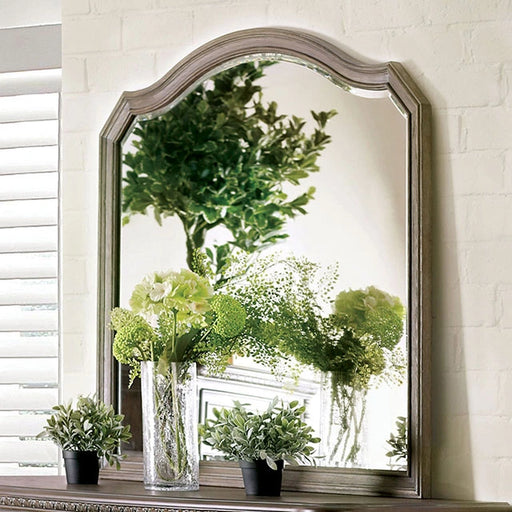 Persephone Rustic Natural Tone Mirror - Ricky's Furniture Outlet (Paso Robles, CA)