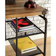 OLGA Antique Black Desk - Ricky's Furniture Outlet (Paso Robles, CA)