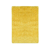 FOA West Annmarie Yellow 5' x 8' area rug with a vibrant, textured design, perfect for adding warmth to living spaces.