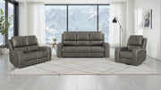 Brickston Triple Power Reclining Sofa Set - Ricky's Furniture Outlet (Paso Robles, CA)