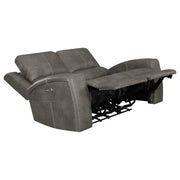 Brickston Triple Power Reclining Sofa Set - Ricky's Furniture Outlet (Paso Robles, CA)
