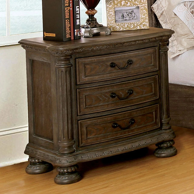 Persephone Rustic Natural Tone Night Stand - Ricky's Furniture Outlet (Paso Robles, CA)