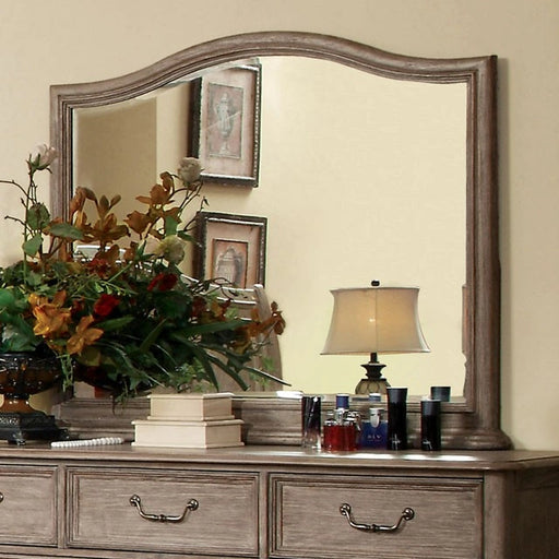 BELGRADE I Rustic Natural Tone Mirror - Ricky's Furniture Outlet (Paso Robles, CA)