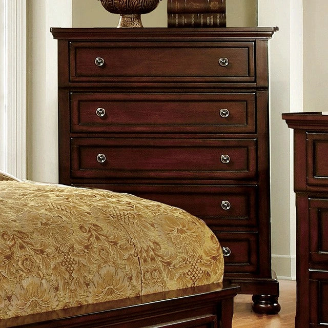 NORTHVILLE Dark Cherry Chest - Ricky's Furniture Outlet (Paso Robles, CA)