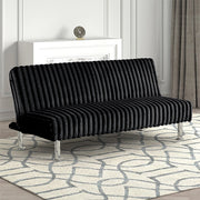 Hinwil Futon Sofa Bed Pink, Beige Grey, & Black - Ricky's Furniture Outlet (Paso Robles, CA)