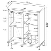 Arlington Bar Cabinet - Ricky's Furniture Outlet (Paso Robles, CA)