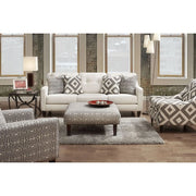 PARKER Gray/Pattern Chair, Crystal Pattern - Ricky's Furniture Outlet (Paso Robles, CA)