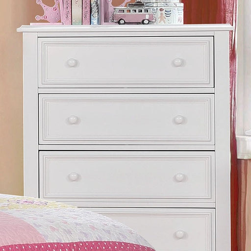 OLIVIA White Chest - Ricky's Furniture Outlet (Paso Robles, CA)