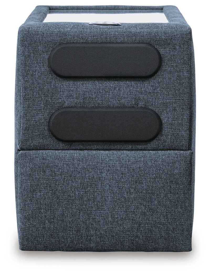 Modmax Balanced Sectional with Audio and Storage Consoles