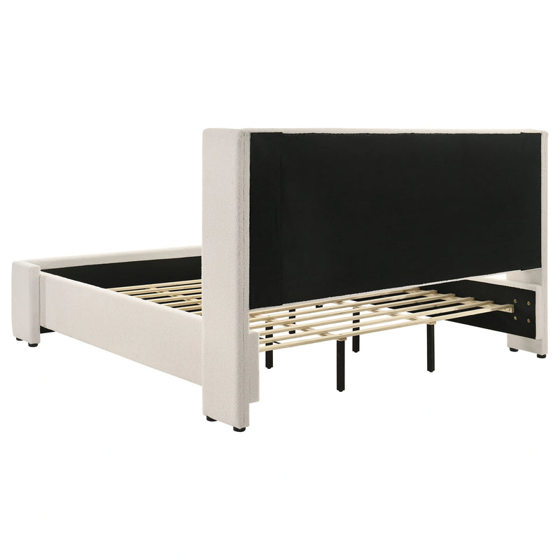 Alamosa Wingback Platform Bed - Ricky's Furniture Outlet (Paso Robles, CA)