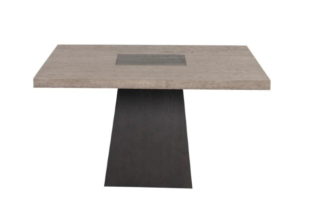 Broager 5 Pc Dining Table Set (White Swivel Chairs) - Ricky's Furniture Outlet (Paso Robles, CA)