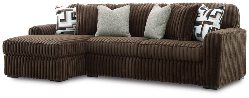 Midnight-Madness Sectional Sofa with Chaise