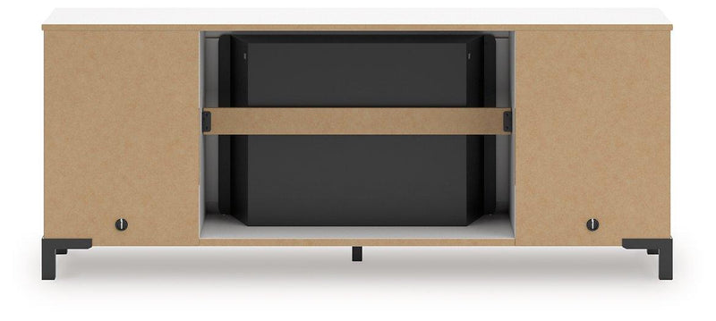 Brollevi 60" TV Stand with Electric Fireplace