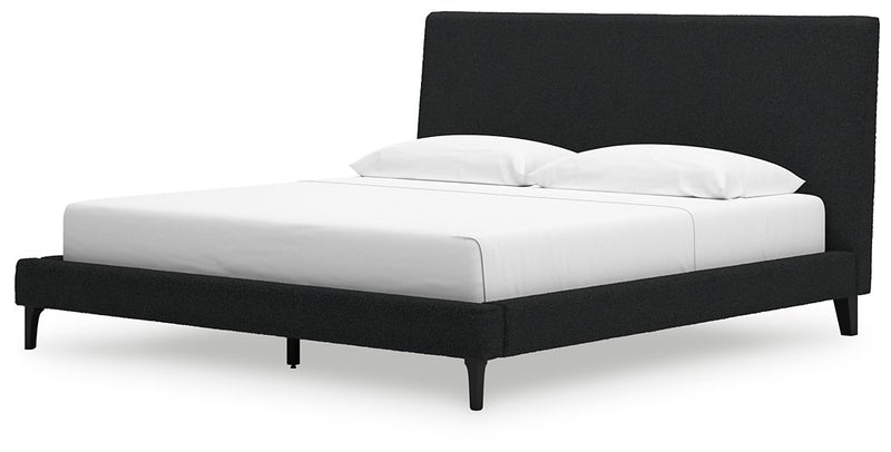 Cadmori Upholstered Bed with Roll Slats