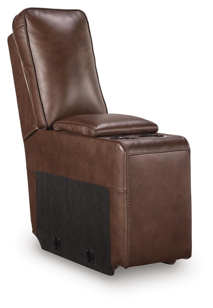 DeepWakes Reclining Sectional with Storage Console