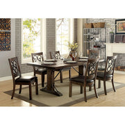PAULINA Rustic Walnut Dining Table - Ricky's Furniture Outlet (Paso Robles, CA)