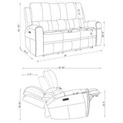 Brickston Triple Power Reclining Sofa Set - Ricky's Furniture Outlet (Paso Robles, CA)