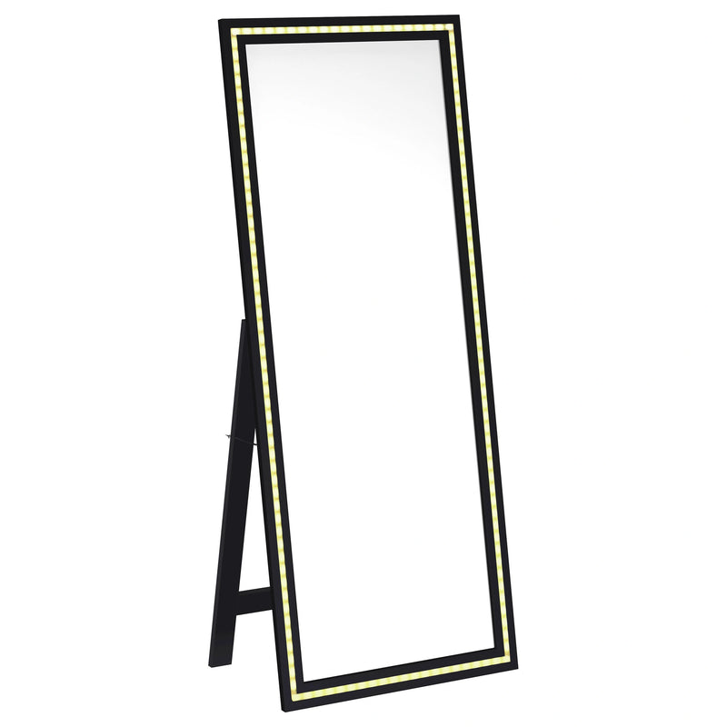 Windrose Standing Mirror with LED Lighting