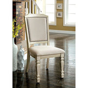 HOLCROFT Antique White/Ivory Side Chair (2/CTN) - Ricky's Furniture Outlet (Paso Robles, CA)